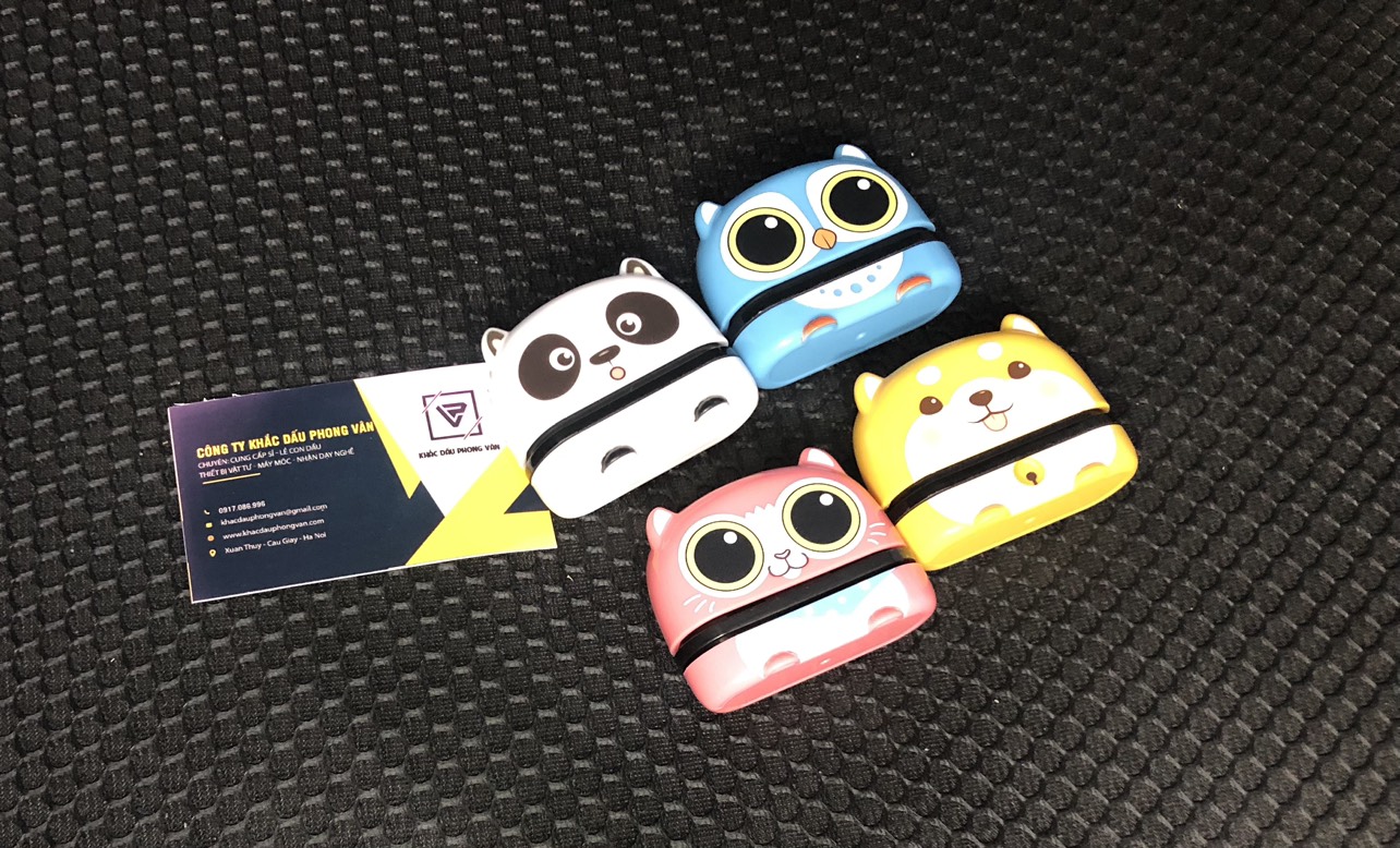 dấu màu trắng gấu panda