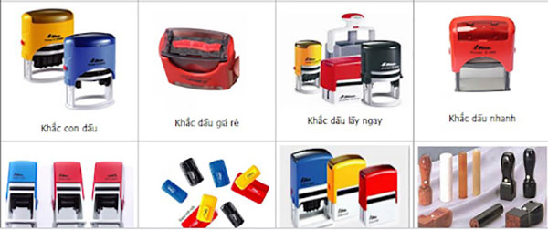 Kiểu dáng con dấu